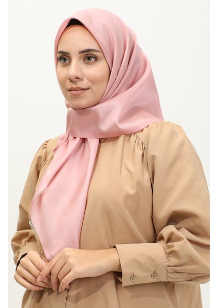Düz Eşarp 1266-56 Koyu Pudra fiyatları