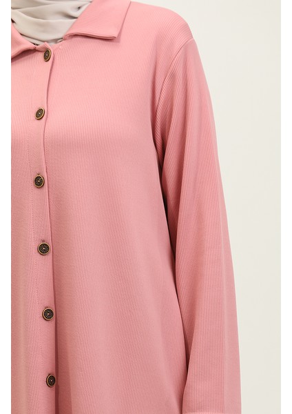 Asya Tunik Pantolon Ikili Takım 2611-09 Pudra