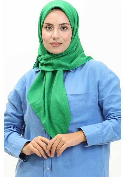 Soft Eşarp 2005-35 Çimen Yeşili