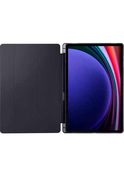 Samsung Galaxy Tab S10 S9 S8 Ultra 14.6 Inç Uyumlu Kılıf Üçgen Standlı Kalem Bölmeli Tablet Kılıfı