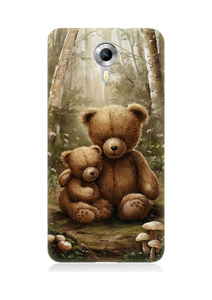 General Mobile Discovery 4g Uyumlu Teddy Ayılar Desenli Silikon Kılıf