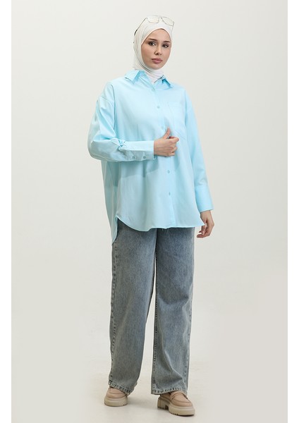 Cepli Tunik 4805-06 Turkuaz fiyatları