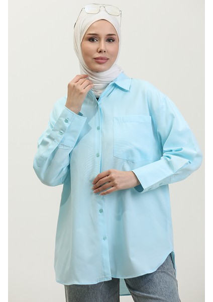 Cepli Tunik 4805-06 Turkuaz modelleri