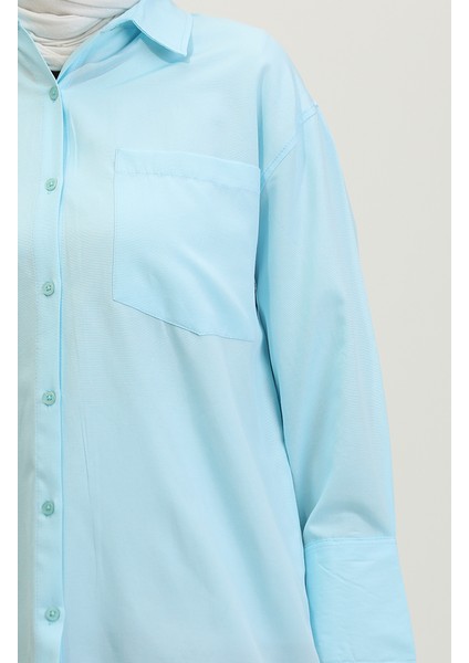 Cepli Tunik 4805-06 Turkuaz fırsatları