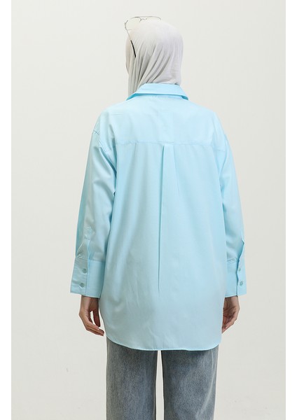 Cepli Tunik 4805-06 Turkuaz indirimleri