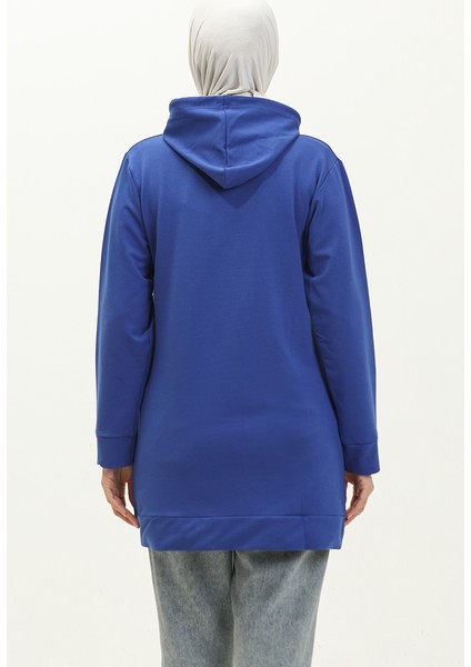 Iki Iplik Kanguru Cepli Sweatshirt 23007-05 Saks indirimleri