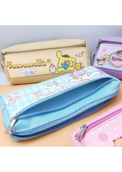 Sanrio Büyük Kapasiteli Kuromi Tarçınlı Köpek Melody Kız Değişimi Ilkokul Öğrencisi Sevimli Kalem Kutusu (Yurt Dışından)