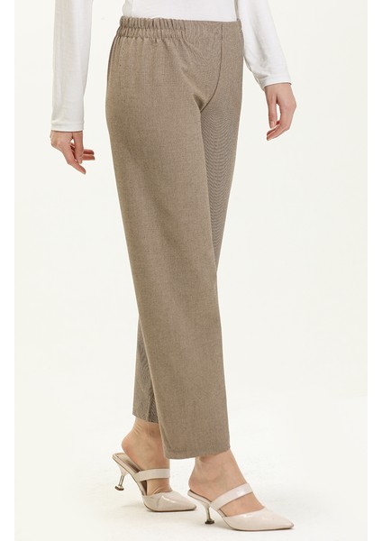 Beli Lastikli Pantolon 1983B-09 Vizon fiyatları