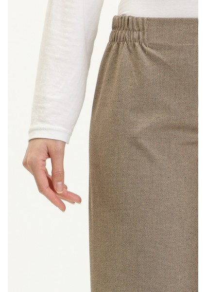 Beli Lastikli Pantolon 1983B-09 Vizon modelleri