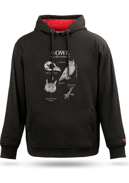 Anatomy Owl Tasarım Sweatshirt Hoodie