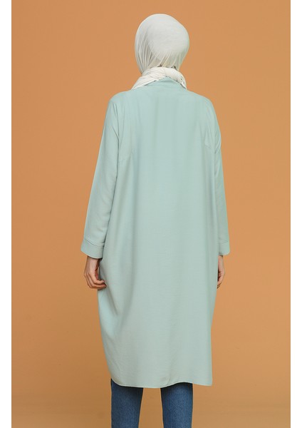 Reglan Kol Tunik 6433-17 Nil Yeşili