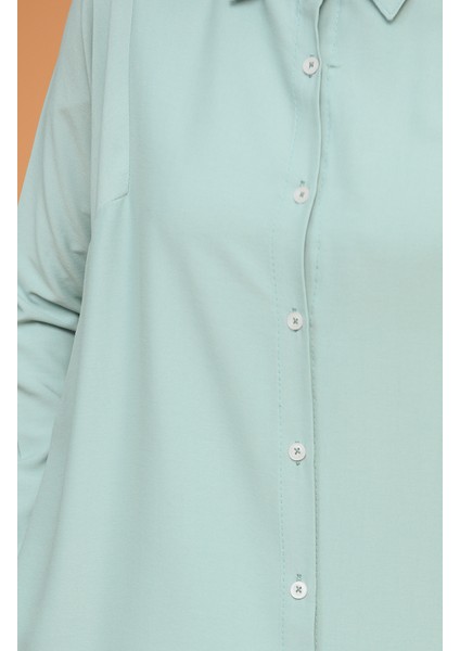 Reglan Kol Tunik 6433-17 Nil Yeşili