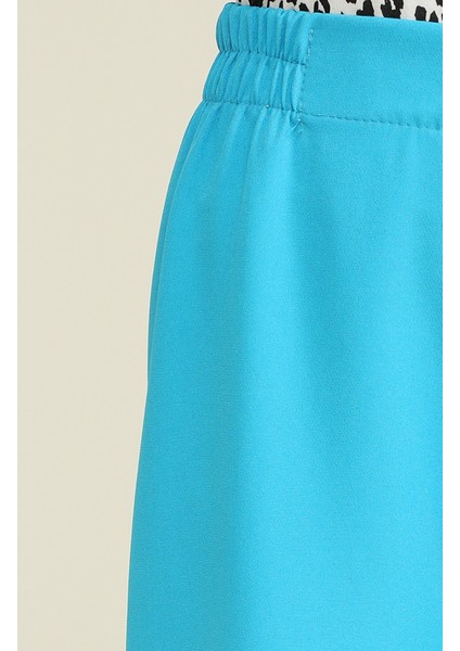 Beli Lastikli Pantolon 1983-39 Turkuaz modelleri