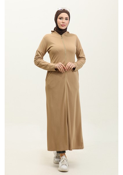 Fermuarlı Ferace 2140-02 Vizon fiyatları