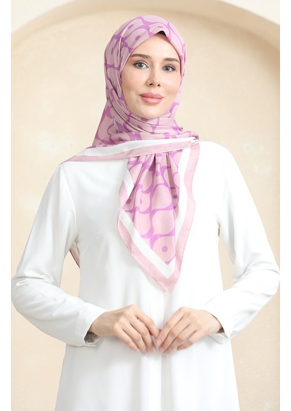 Soft Pamuk Eşarp 19090-21 Pudra Pembe