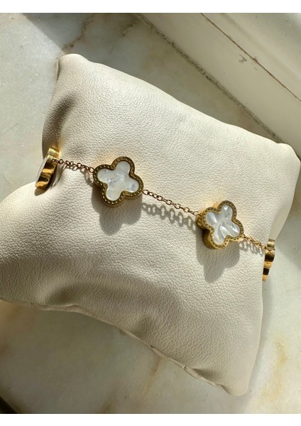 Coin Clover Bileklik