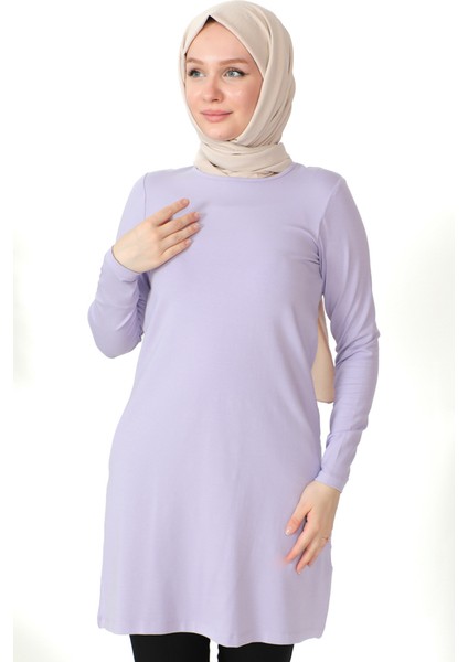 Penye Tunik 10645-11 Lila