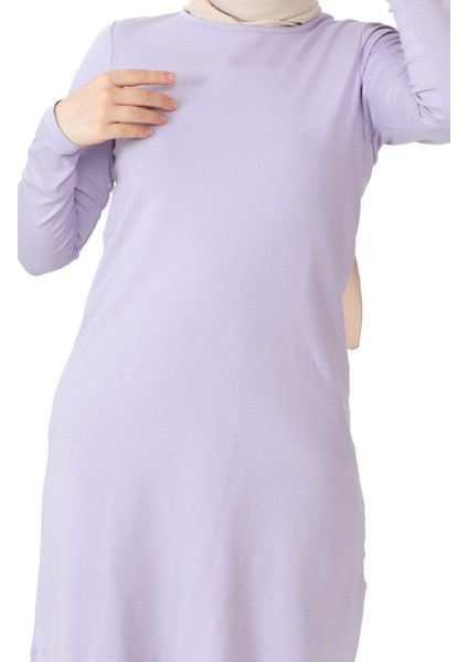 Penye Tunik 10645-11 Lila