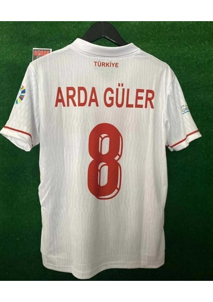 Türkiye Euro 2024 Arda Güler Iç Saha Beyaz Forması