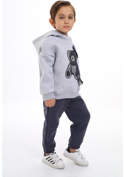 Erkek Çocuk Nakışlı Eşofman Takım modelleri