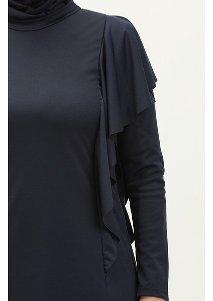 Garnili Tesettür Mayo Kadınlar İçin Lacivert Renkli fırsatları