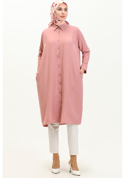 Reglan Kol Tunik 6433-01 Soğan Kabuğu