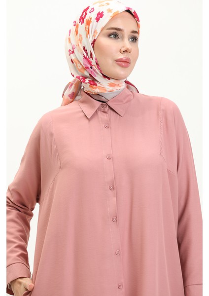 Reglan Kol Tunik 6433-01 Soğan Kabuğu modelleri