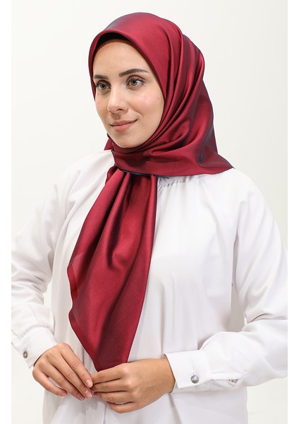 Düz Eşarp 1266-32 Bordo
