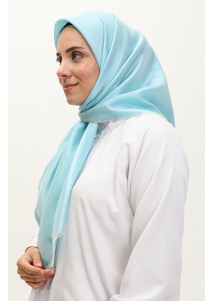 Düz Eşarp 1266-59 Turkuaz