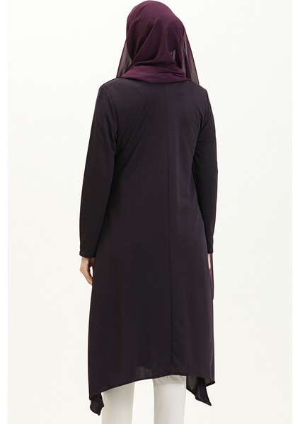 Kolyeli Tunik 2323-07 Mor indirimleri