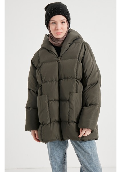 Oversize Dolum Mont 6054-02 Haki