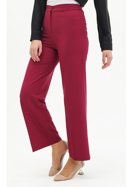 Bol Paça Pantolon 1141-05 Mürdüm fiyatları