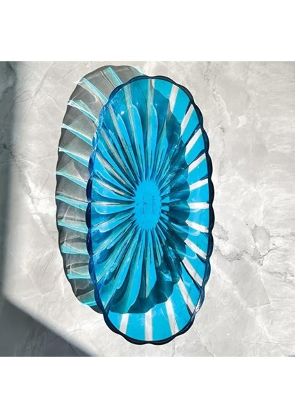 Dolce Vita Sunum Tepsisi 38 cm Turkuaz fiyatları