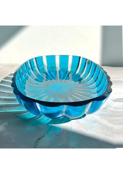 Dolce Vita Sunum Tepsisi 38 cm Turkuaz modelleri