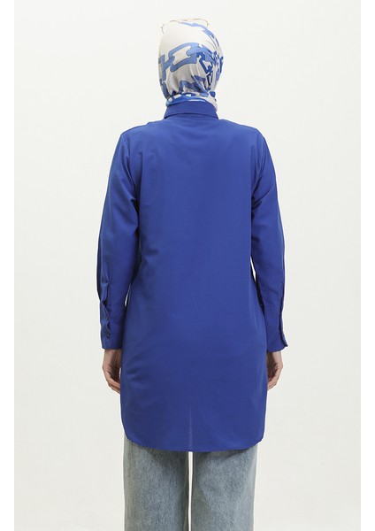 Düğmeli Tunik 4820-02 Saks indirimleri
