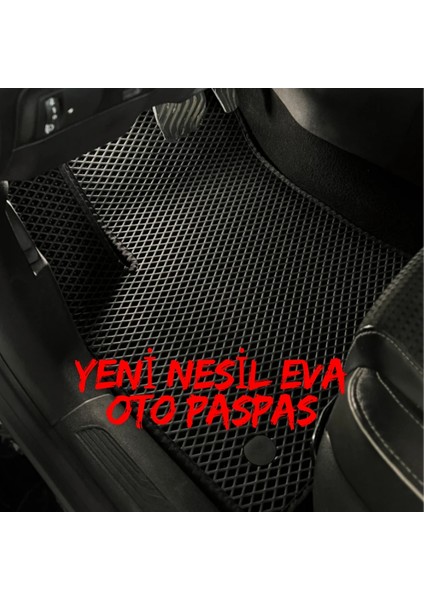 Toyota Corolla 2013-2018 Yeni Nesil Eva Oto Paspas Takımı Metal Topukluk-Logo (A KALİTE-KOKUSUZ)+F344