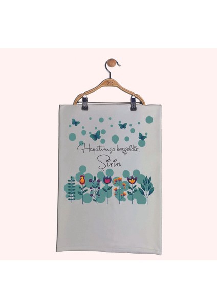 Organik Baskılı %100 Pamuk 10'lu Isimli Bebek Hastane Çıkışı indirimleri