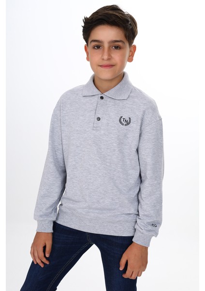 Kız Çocuk Baskılı Sweatshirt