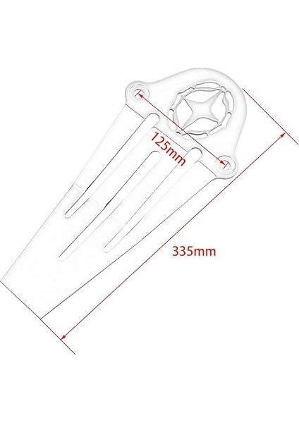 Yamaha Dragstar Krom Tahrik Mili Kapağı Izgarası 650 1100 XVS650 DS110 Classic Custom ile Uyumlu