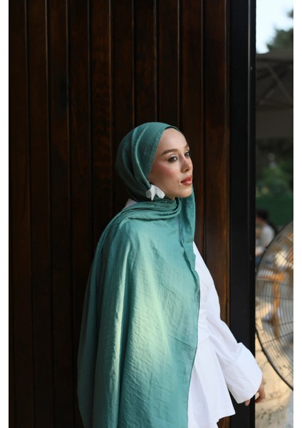 Neo Pamuk Şal Mint Yeşili modelleri
