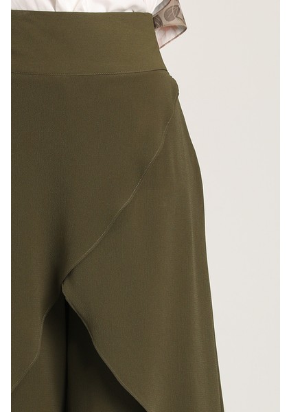 Dökümlü Pantolon Etek 3350-04 Haki fırsatları