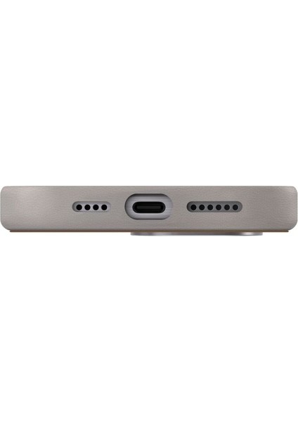 Apple iPhone 16 Pro Uyumlu Kılıf Lyden Ds Dualtone Serisi Vegan Deri Kaplama Magsafe Özellikli (Magclick™)