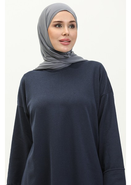 Iki Iplik Eşofman Takım 3040-01 Lacivert