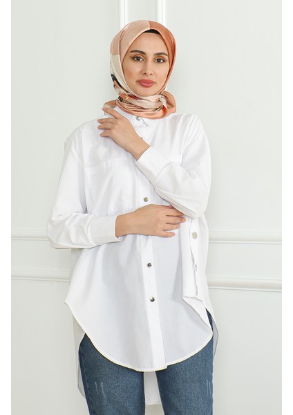 Karaca Rayon Eşarp 81054-05 Soğan Kabuğu