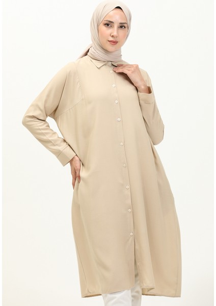 Reglan Kol Tunik 6433-22 Taş