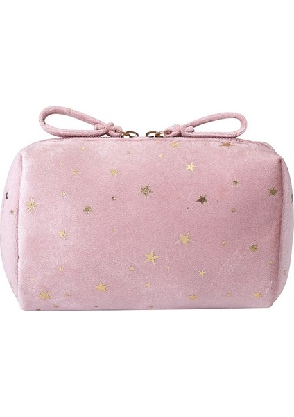 Yeni Kadife Kozmetik Çantası, Her Zaman Taşınabilir, Kadife Yıldız El Çantası, Kolay Taşınabilen Ruj Saklama Çantası (Yurt Dışından)