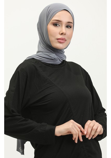 Büzgülü Tunik 23065-01 Siyah