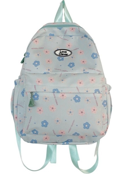 Küçük Taze Okul Çantası Sevimli Çiçek Sırt Çantası Ins Kız Japon Sevimli Küçük Çiçek Öğrenci Sırt Çantası (Yurt Dışından)
