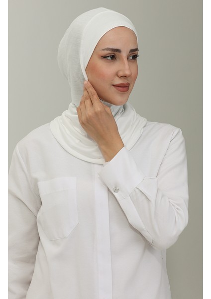 Boyunluklu Hicap Bone 90153-03 Ekru