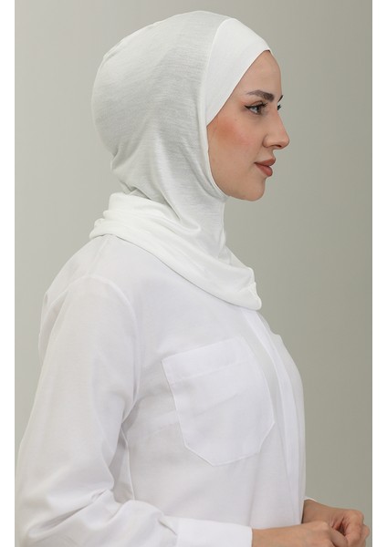 Boyunluklu Hicap Bone 90153-03 Ekru